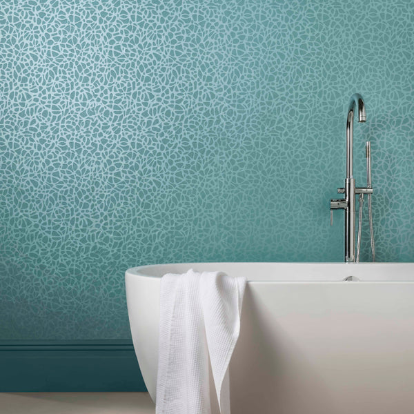 Pebble Seafoam - Green Wallcovering | 1838 Wallcoverings