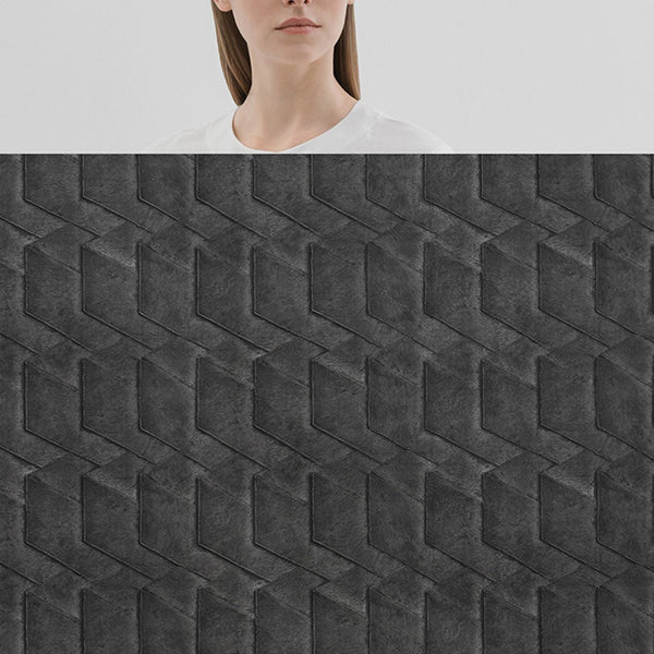 Nami Charcoal | Wall&decò Wallcovering