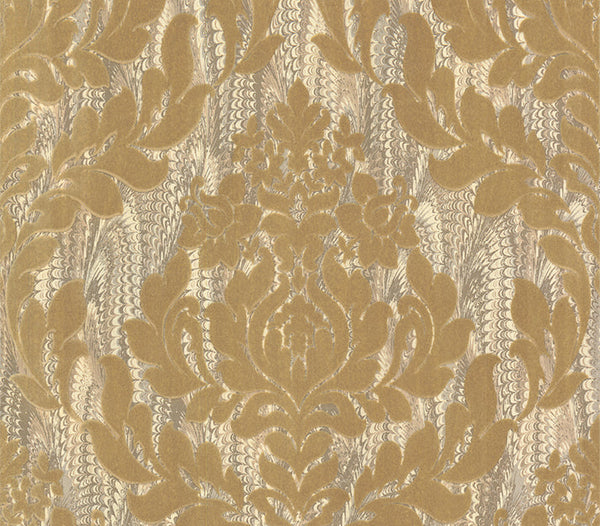 Faversham - Natural Gold Wallcovering | 1838 Wallcoverings
