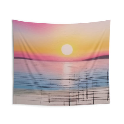 Kandy Sunset Indoor Wall Tapestries