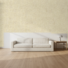 Montauk Paperweave Taupe Cream Wallcovering | Phillipe Romano room setting