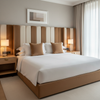 Ultrasuede Camel Upholstered Headboard | Ultrasuede Upholstery