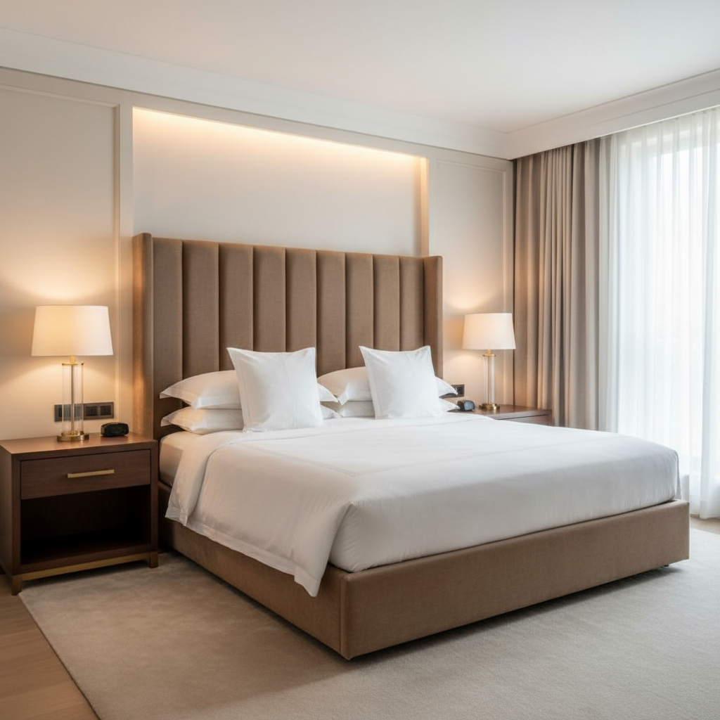 Quintana Bay - Terrain Upholstered Headboard | Architectural Fabrics