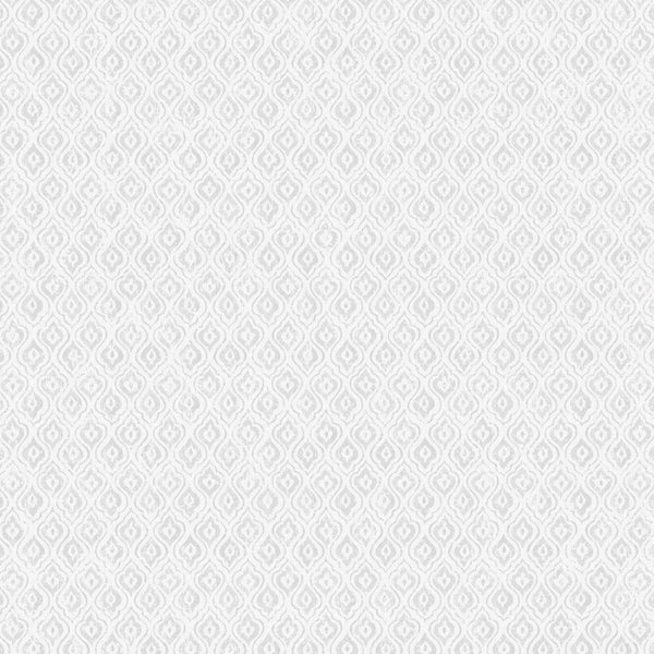 Jaipur Linen, White Wallcoverings | Schumacher