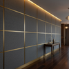 Rattan Bay - Wolf Upholstered Wall Panel | Architectural Fabrics