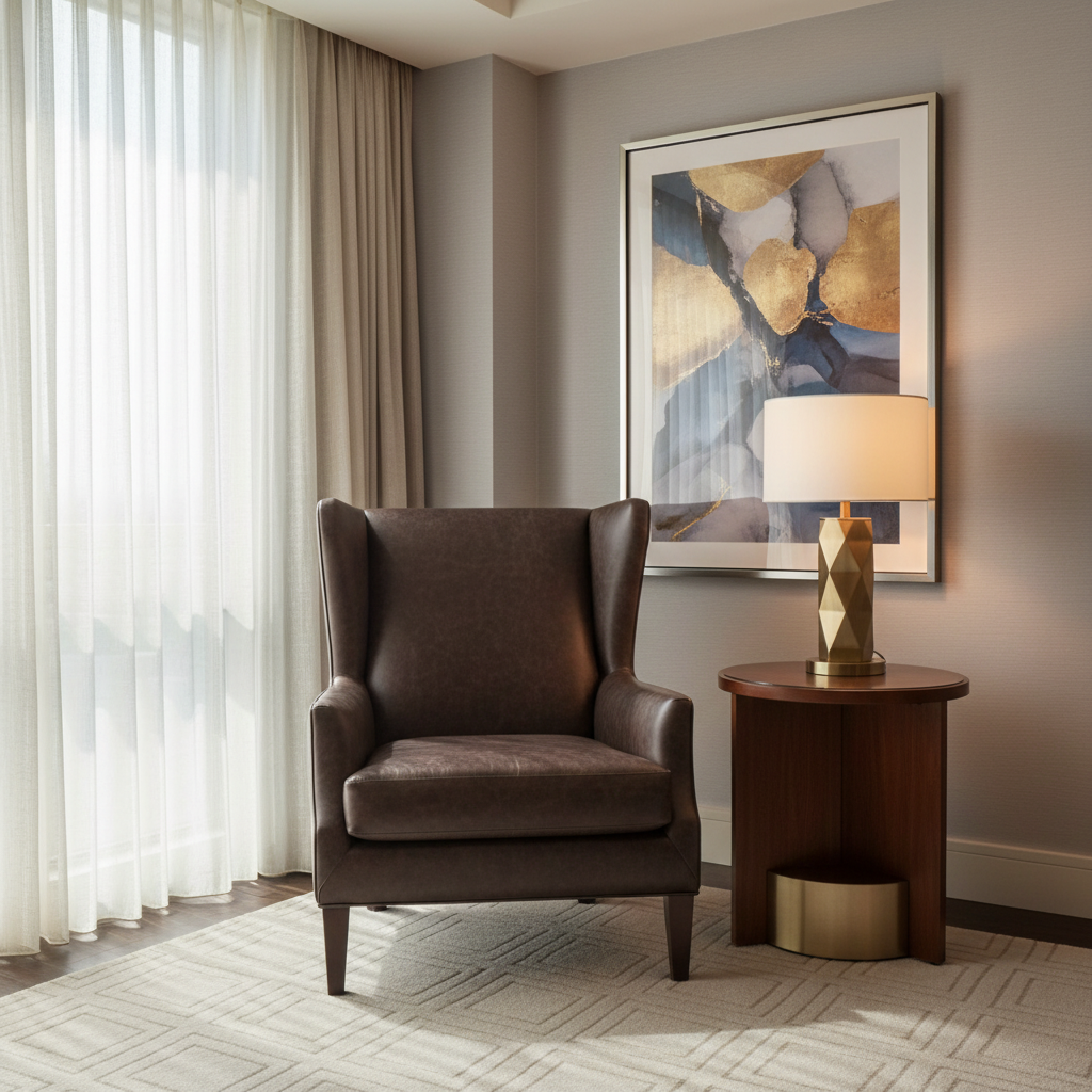Baroque - Baroque Performance Vinyl Upholstered Chair | Architectural Fabrics
