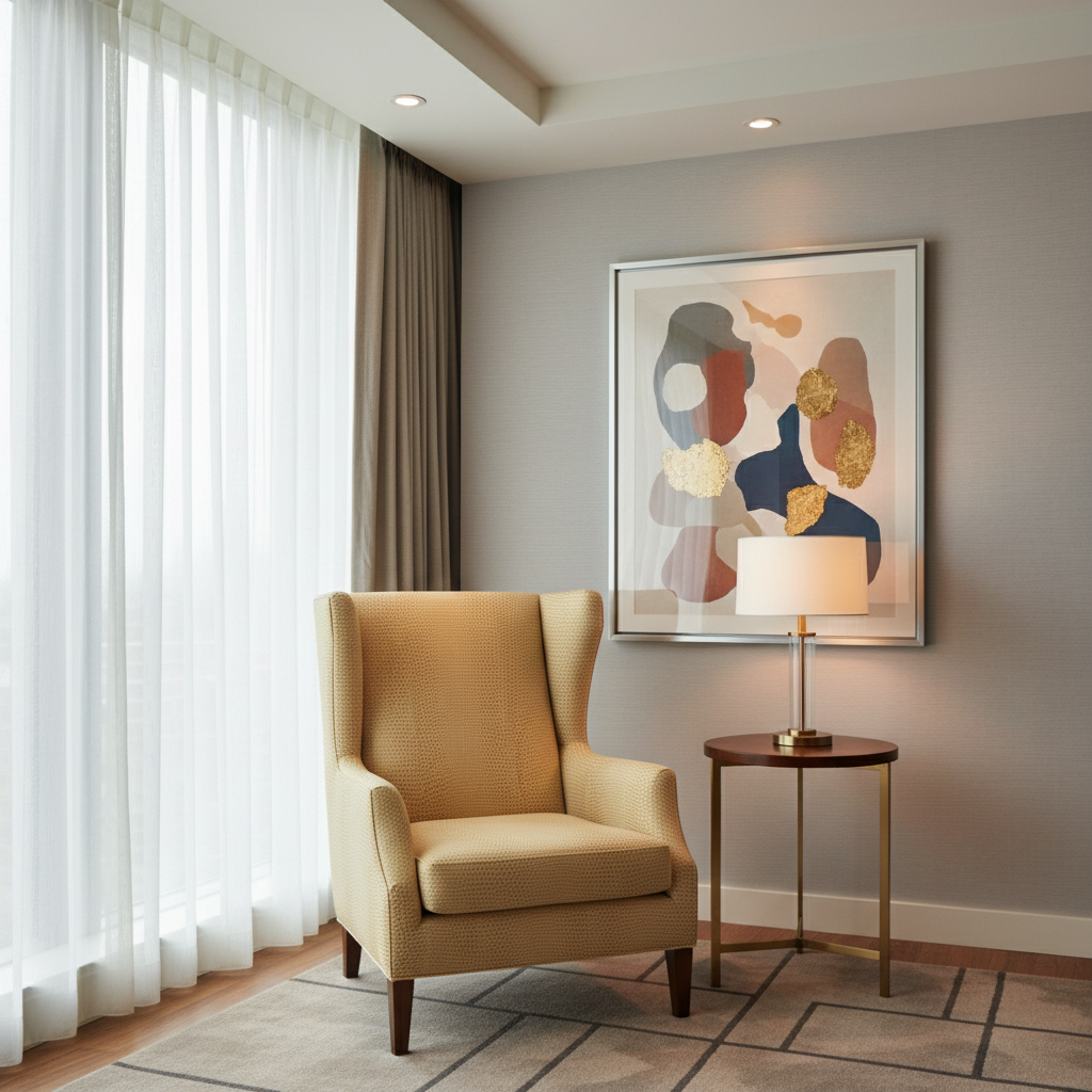 Snake Cay - Vanilla Upholstered Chair | Architectural Fabrics