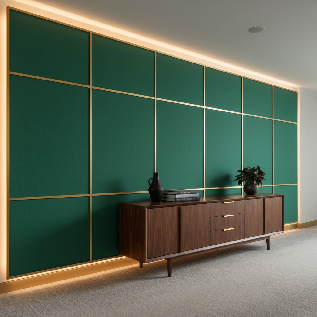 Peter Island - Tropic Upholstered Wall Panel | Architectural Fabrics