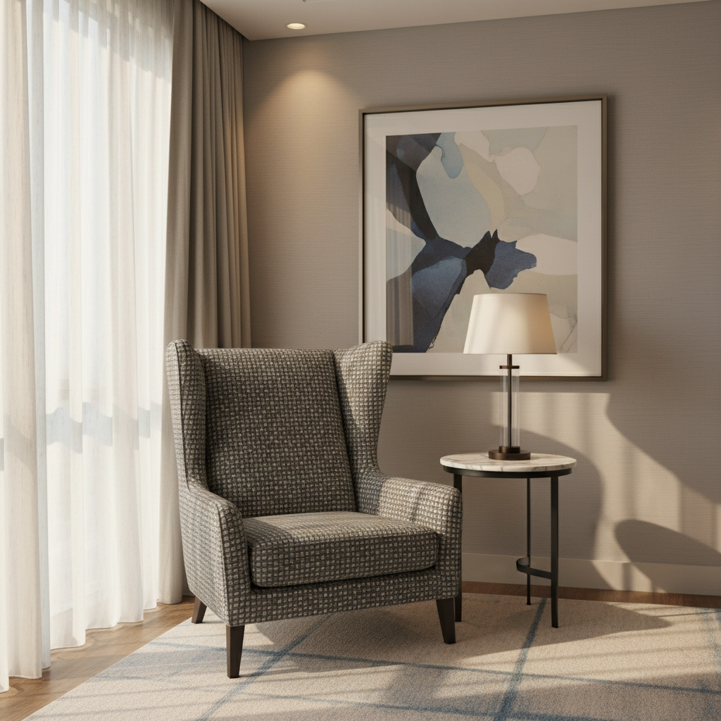 Bellevue - Bellevue Tekloom Performance Upholstered Chair | Architectural Fabrics