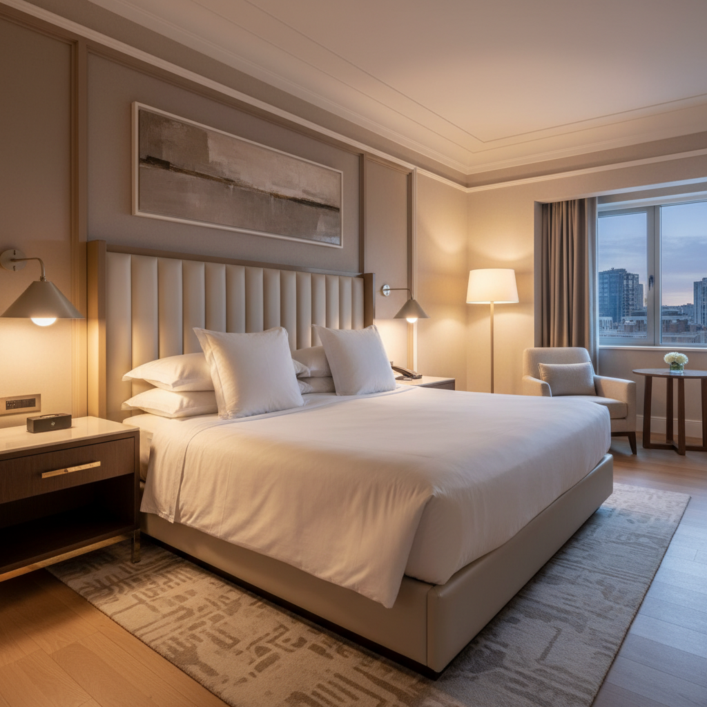 Abingdon Linen Upholstered Headboard | Architectural Fabrics