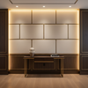 Morant - Snow Upholstered Wall Panel | Architectural Fabrics