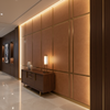 Savannah Bay - Clay Upholstered Wall Panel | Architectural Fabrics