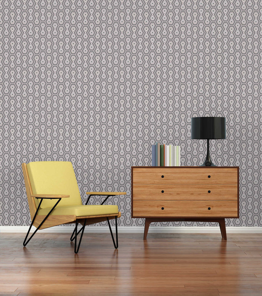 Jungle Chic Gray Wallcovering | AS Creation
