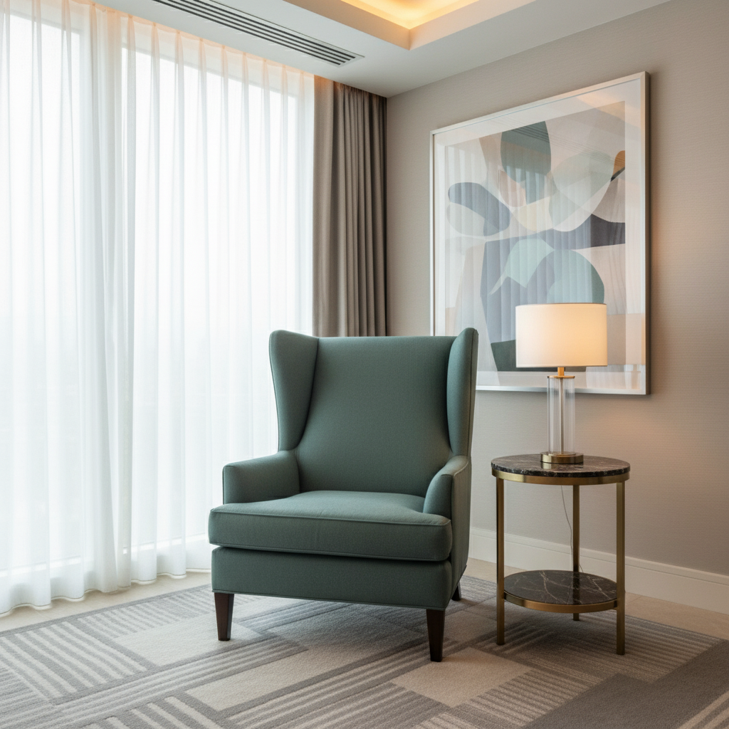 Nassau Gold - Aegean Upholstered Chair | Architectural Fabrics