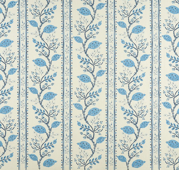Nina Campbell Fabric - Sky Blue Wallcovering | Nina Campbell