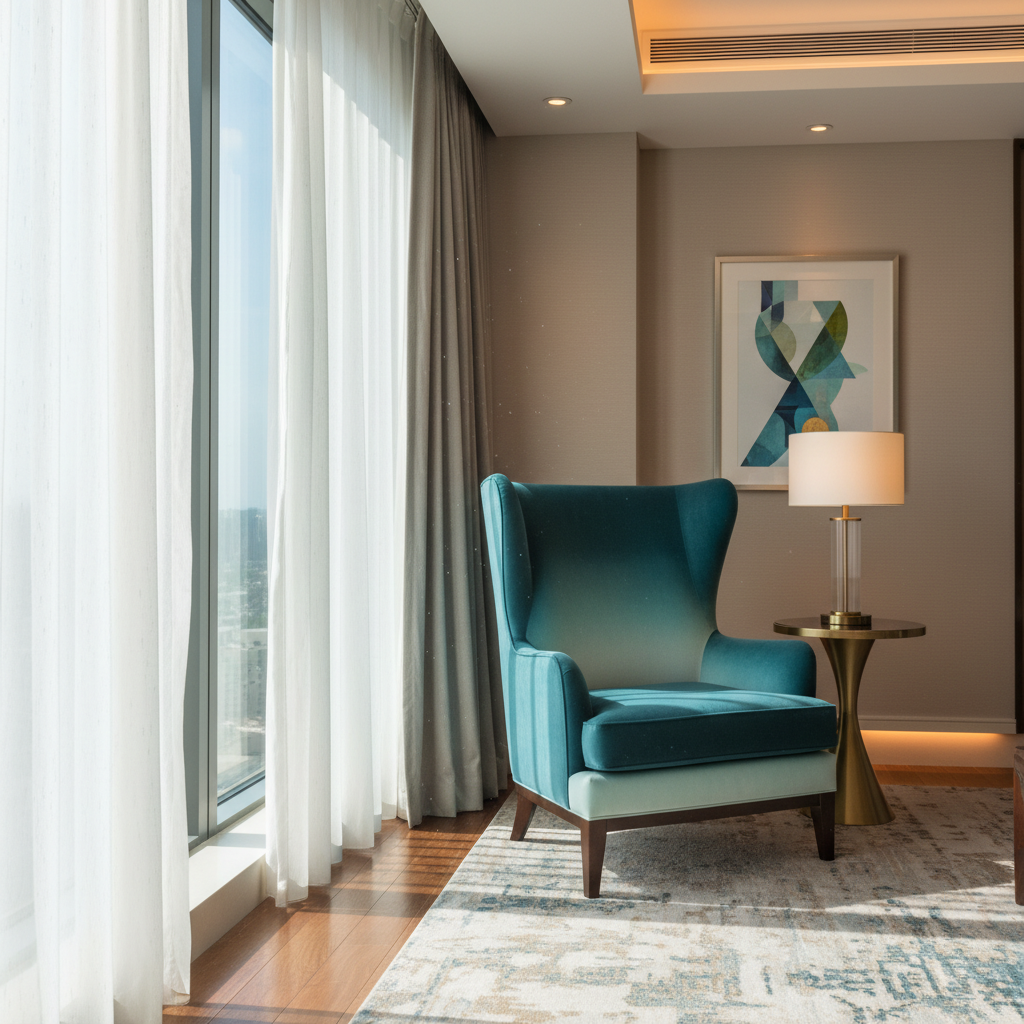 Christiansburg Mist Upholstered Chair | Architectural Fabrics