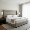 Steeple Reef - Stone Upholstered Headboard | Architectural Fabrics