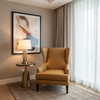 Triangle Reef - Saddle Upholstered Chair | Architectural Fabrics