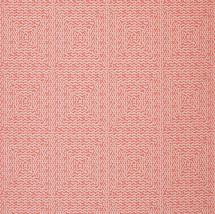 DWCY-900168 Nina Campbell Fabric Coral designer-wallcoverings-los-angeles