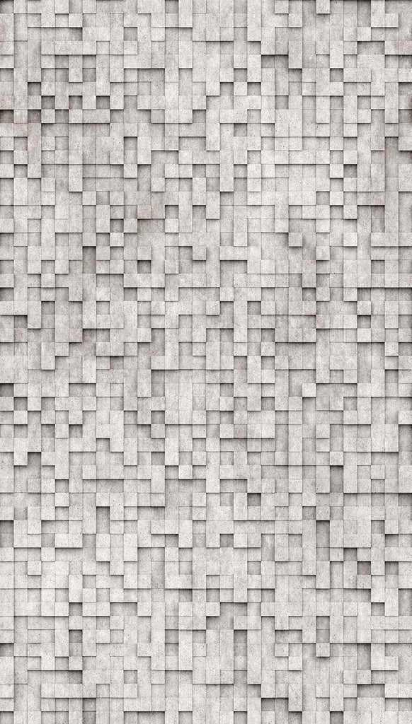 Livingwalls Design Panel the Wall 3 Light Gray Wallcovering | AS Creation