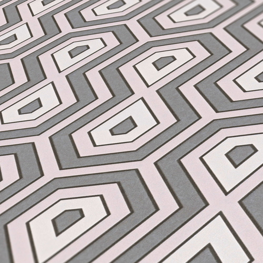 Jungle Chic Gray Wallcovering | AS Creation