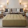 Luxury Cay - Desert Upholstered Ottoman | Architectural Fabrics