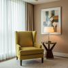 Montego - Lemongrass Upholstered Chair | Architectural Fabrics