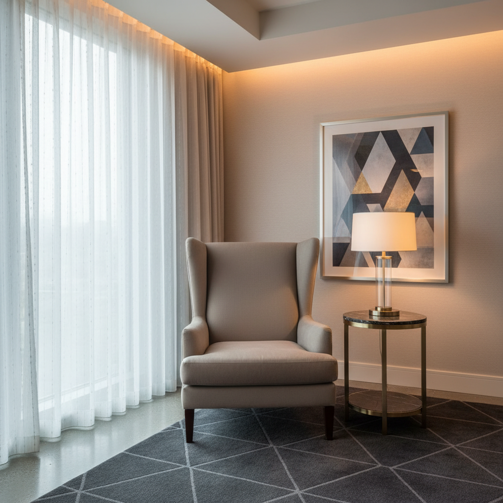 Wytheville Granite Upholstered Chair | Architectural Fabrics