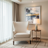 Vintage Harbor - White Upholstered Chair | Architectural Fabrics