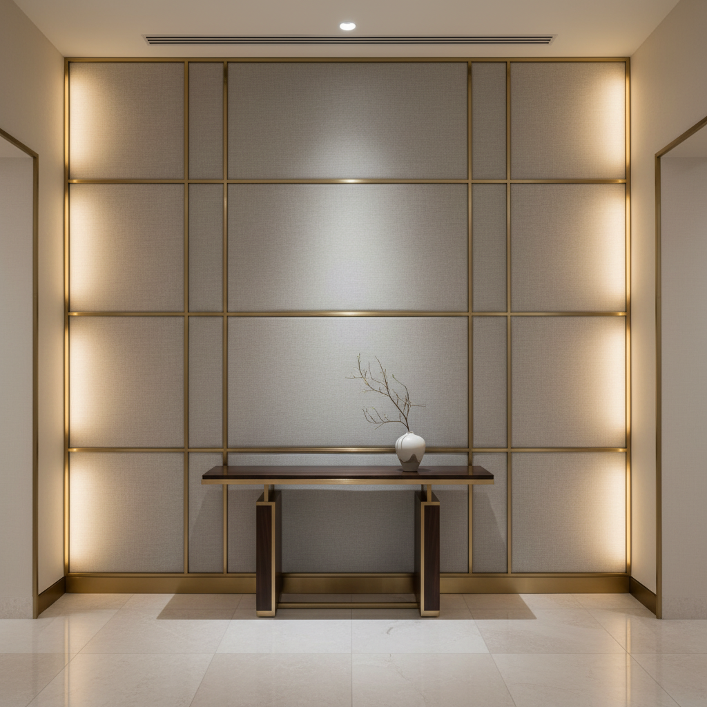 Morant - Helium Upholstered Wall Panel | Architectural Fabrics