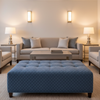 Thatch Cay - Clipper Upholstered Ottoman | Architectural Fabrics