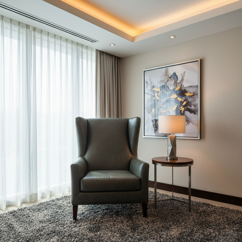 Vieques - Greystone Upholstered Chair | Architectural Fabrics