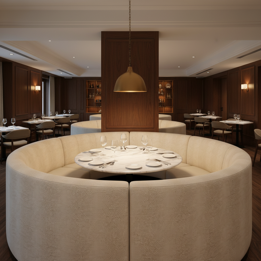 Snake Cay - Cloud Upholstered Banquette | Architectural Fabrics