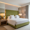 Tres Palmas - Matcha Upholstered Headboard | Architectural Fabrics
