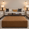 Tyrell Bay - Terra Upholstered Ottoman | Architectural Fabrics