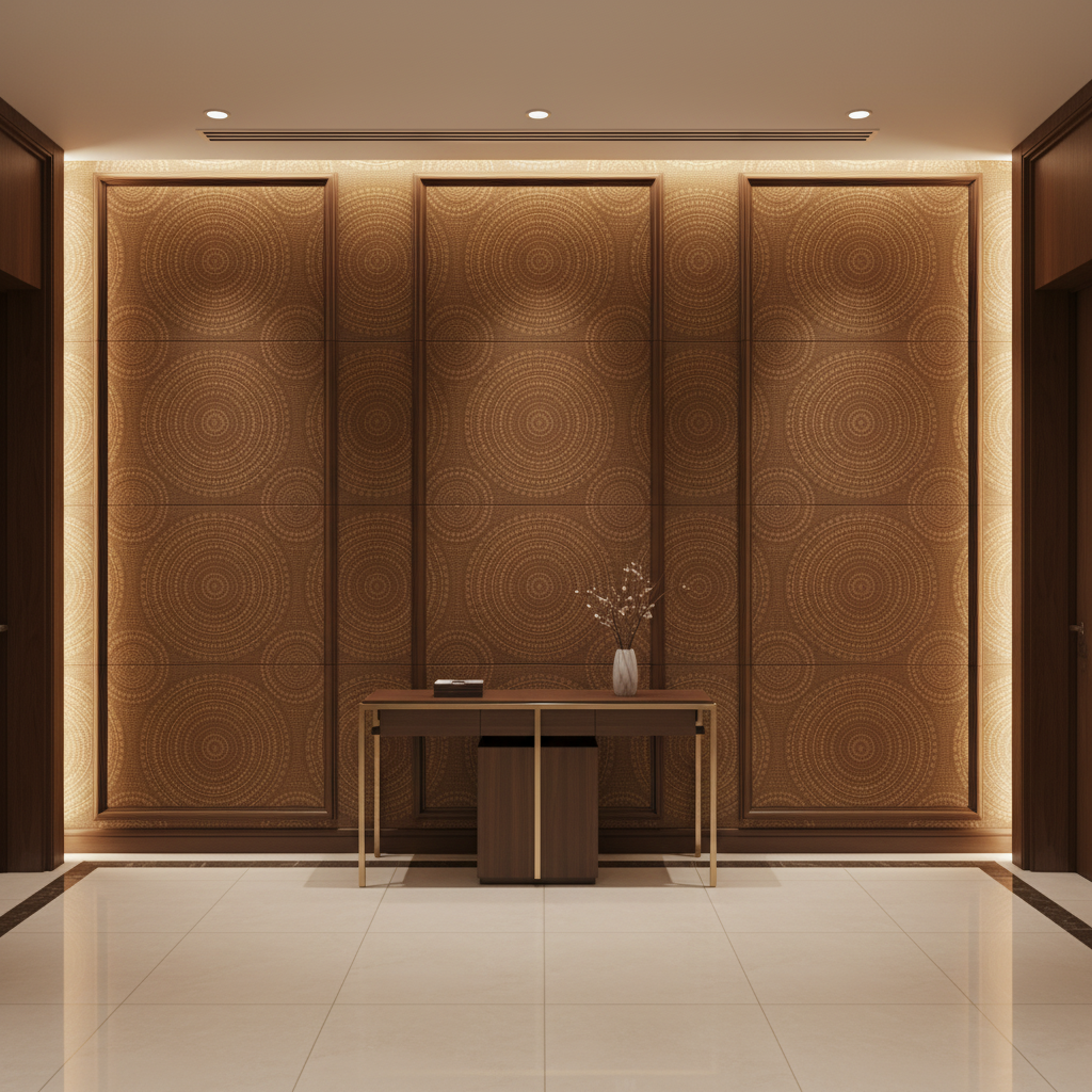 Virgin Gorda - Canyon Upholstered Wall Panel | Architectural Fabrics