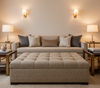 ARIES ABACUS Upholstered Ottoman | Architectural Fabrics