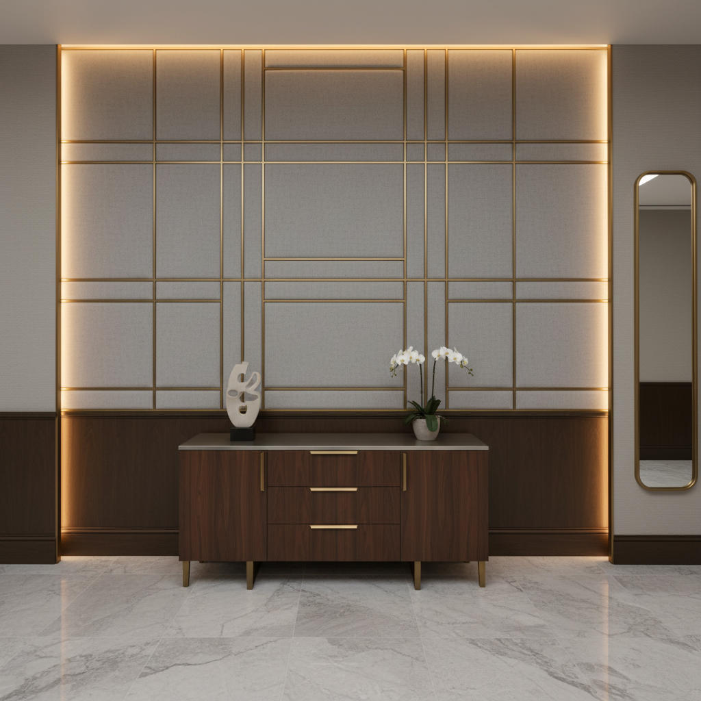 Maho Bay - Moonstone Upholstered Wall Panel | Architectural Fabrics