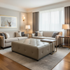 Port Royal - Vesper Upholstered Ottoman | Architectural Fabrics