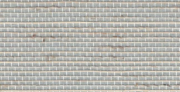 Malibu-Silver Gray Abaca Wallcovering | Phillipe Romano