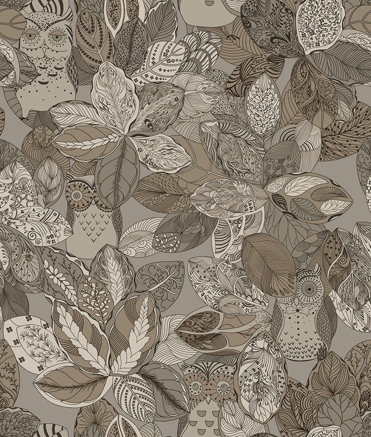 Wainscott-Mushroom Wallcovering | Phillipe Romano — SPEC-500140