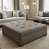 Trade Wind - Barista Upholstered Ottoman | Architectural Fabrics