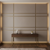 Red Hook - Salt Upholstered Wall Panel | Architectural Fabrics