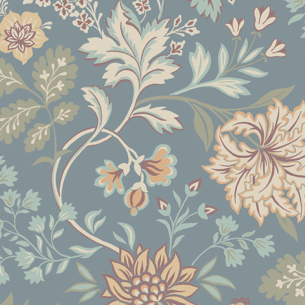 Alicia, Slate Wallcoverings | Schumacher