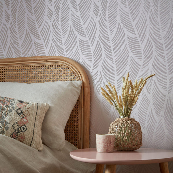 Bramble Chamomile - Pink Wallcovering | 1838 Wallcoverings