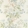 Samples and Purchasing available for Chinese Peony - Blue Blue By Lee Jofa | Lee Jofa 200 |Botanical & Floral  Multipurpose Print at Designer Wallcoverings and Fabrics