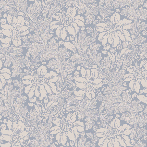 Acanthus Garden Blue — Schumacher