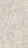 Malibu Scroll Wallpaper - Transitional Scroll - Champagne, Silver, and Ivory | Malibu Wallpaper