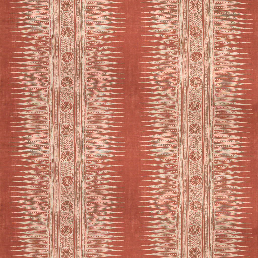 Samples and Purchasing available for Indian Zag - Madder Red By Lee Jofa | Suzanne Rheinstein Iii | Global Multipurpose Print at Designer Wallcoverings and Fabrics