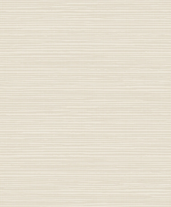 Horizontal Texture Transitional Faux - Cream and Ivory | Architectural Wallcoverings